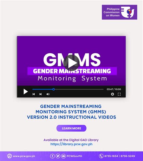 gmms pcw|Gender Mainstreaming and Monitoring System .